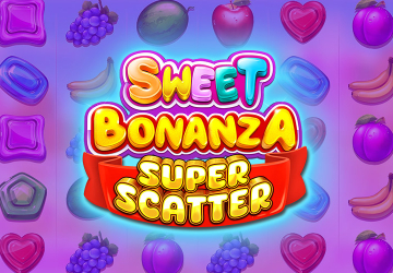 Слот Sweet Bonanza Super Scatter в Cashback Casino